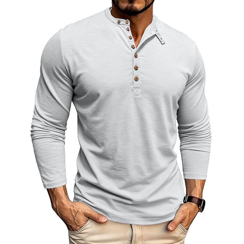 ALTON™ | Slub Jersey Henley T-Shirt