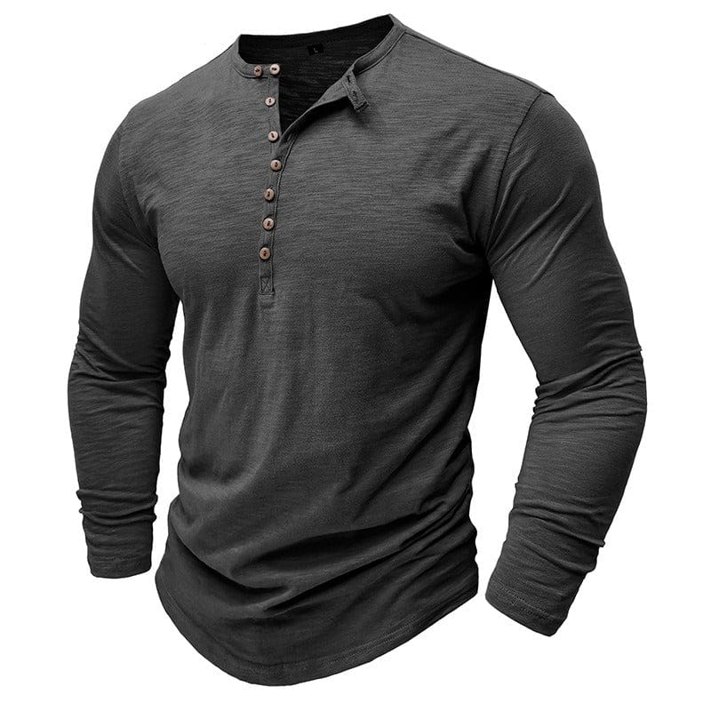 ALTON™ | Slub Jersey Henley T-Shirt