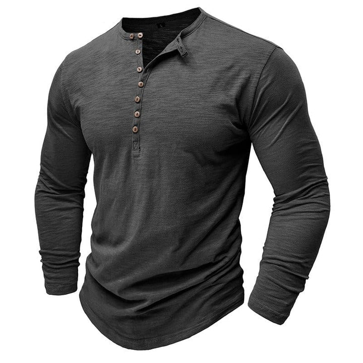ALTON™ | Slub Jersey Henley T-Shirt