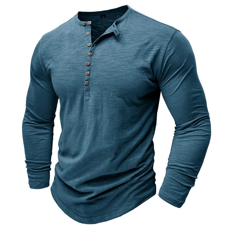 ALTON™ | Slub Jersey Henley T-Shirt