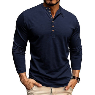 ALTON™ | Slub Jersey Henley T-Shirt