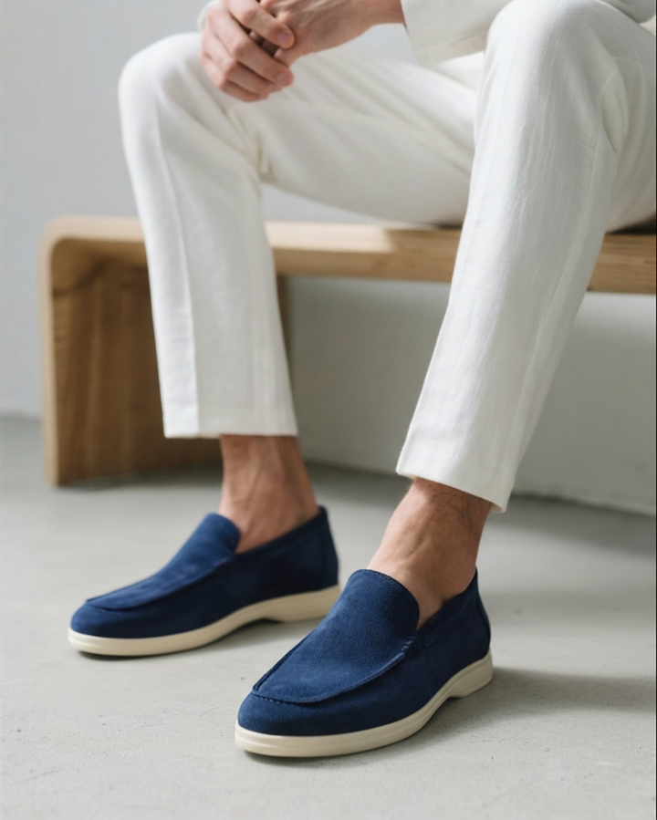Lumira Boutique | Jean Mocassins en daim