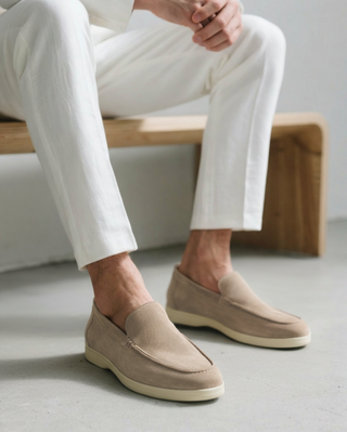 Lumira Boutique | Jean Mocassins en daim